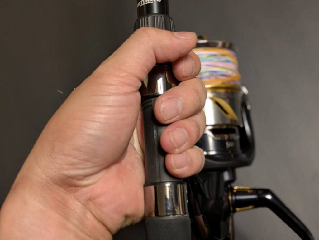 ロッド握り画像