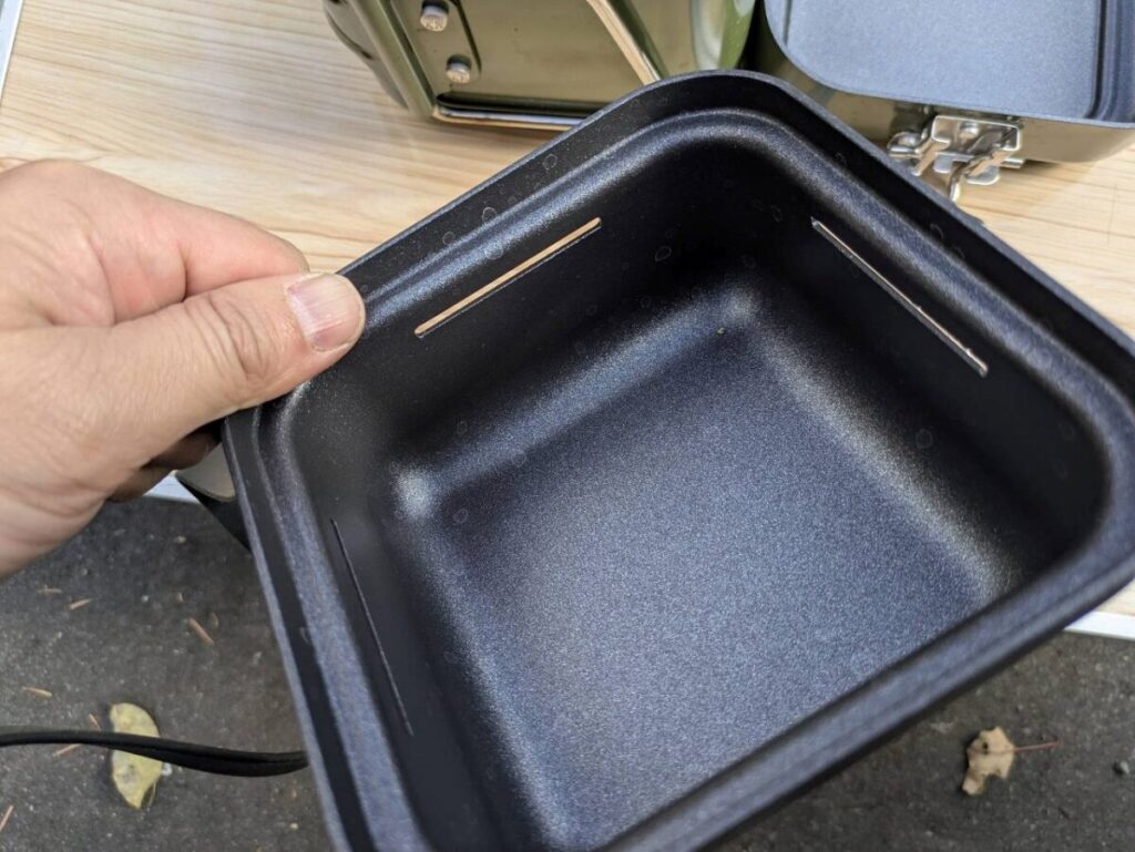 クッカーの蒸し器