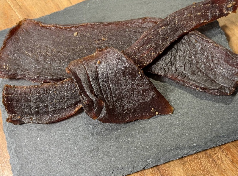 完成したマグロジャーキー