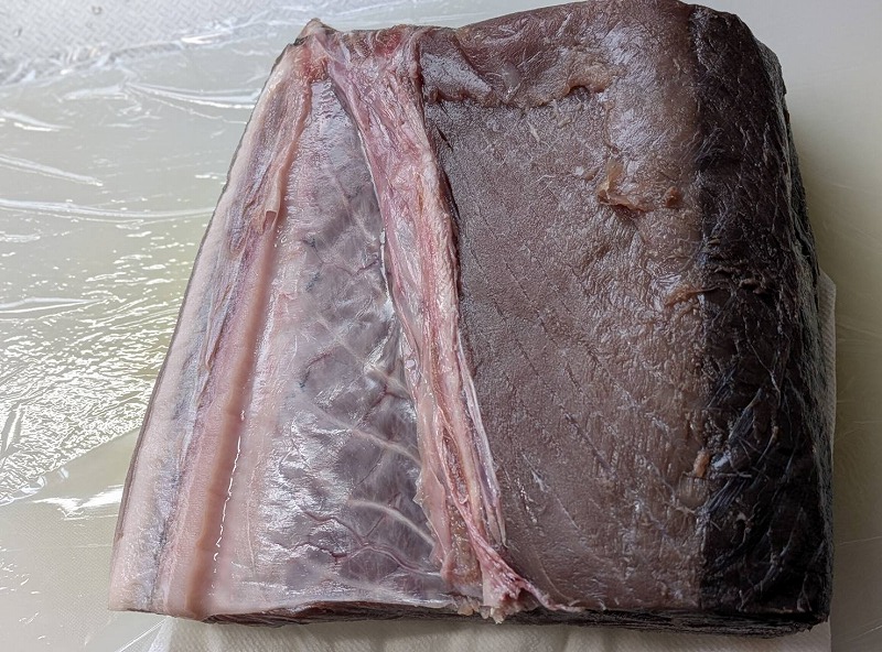トロの部分のマグロブロック