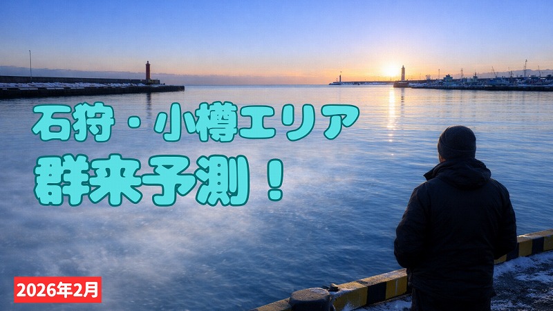 群来が起こる海を眺める男性