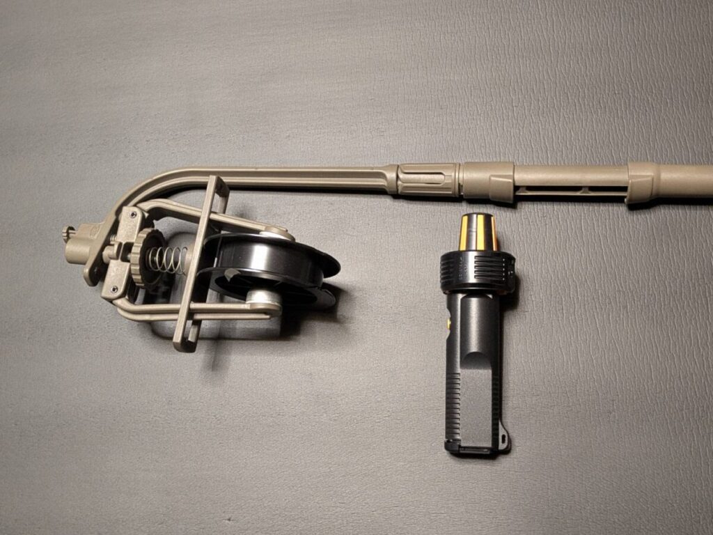 PEラインチェンジャーとラインマーキー