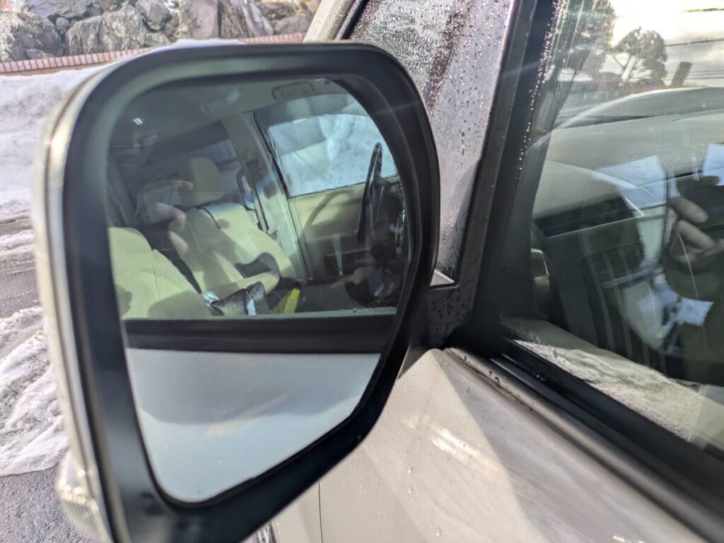 ウロコが取れたミラー