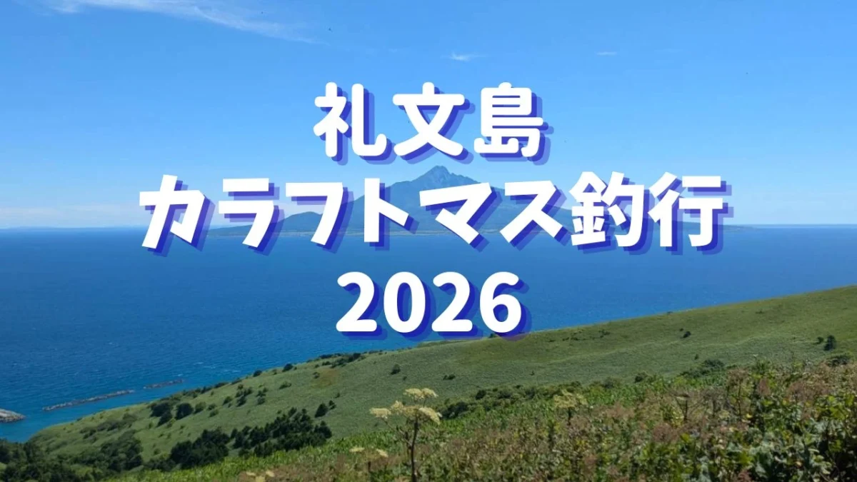利尻山を背景に礼文島の海が見える画像